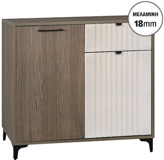 Chest of Drawers Wooden Tobacco 93x40x90cm Chest of Drawers Wooden Tobacco 93x40x90cm