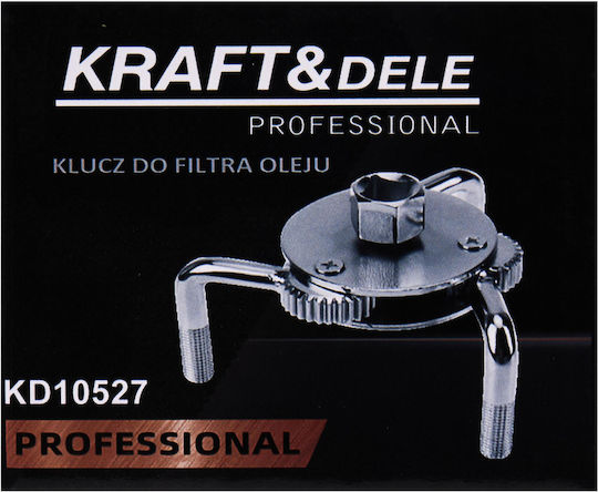 Kraft & Dele Spider Oil Filter Wrench 65-135mm