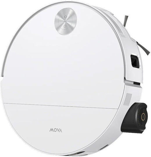 Mova S70 Pro Roller Прахосмукачка Робот с Лазерно Картографиране и Всмукателна Мощност 30000Pa Бяла