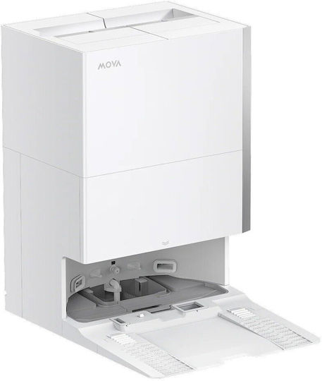 Mova S70 Pro Roller Прахосмукачка Робот с Лазерно Картографиране и Всмукателна Мощност 30000Pa Бяла