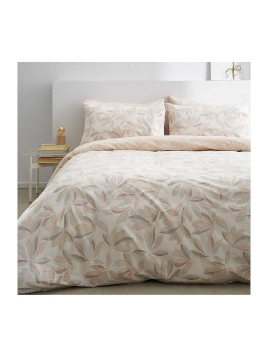 Vesta Home Coverlet Double Cotton Brown-Pink 230x270cm