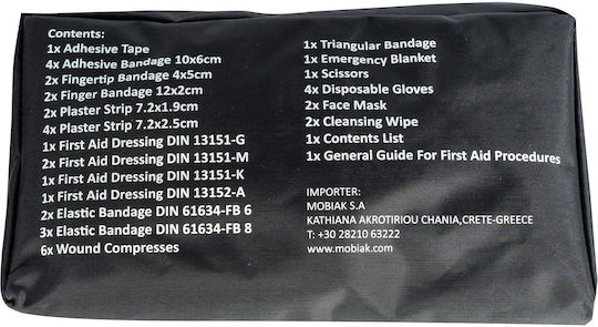 Pharmagen Car First Aid Kit Bag with Equipment