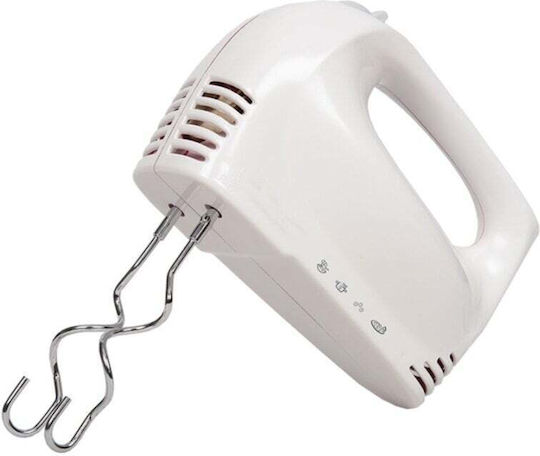 Crown Μίξερ Χειρός 200W Λευκό