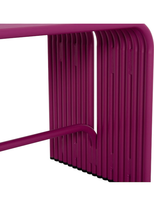Bancă Exterior Metalic Violet