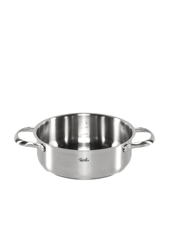 Fissler San Francisco Fissler Töpfe Set aus Rostfreiem Stahl Silber 4 Töpfe