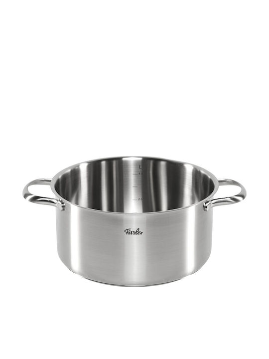 Fissler San Francisco Fissler Töpfe Set aus Rostfreiem Stahl Silber 4 Töpfe
