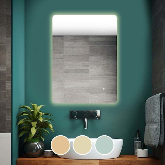 Woodwell Ε7180,51 Oglindă cu Atingere 60x80cm Transparentă Woodwell Ε7180,51 Oglindă cu Atingere 60x80cm Transparentă