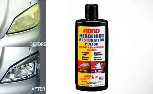 Abro Headlight Restoration Polish Lichid Curățare a Farurilor Auto 237ml