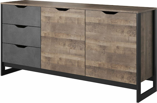 Буфет Arden Дървен с Чекмеджета Sand Gragne / Matera 161x39.6x78.6см