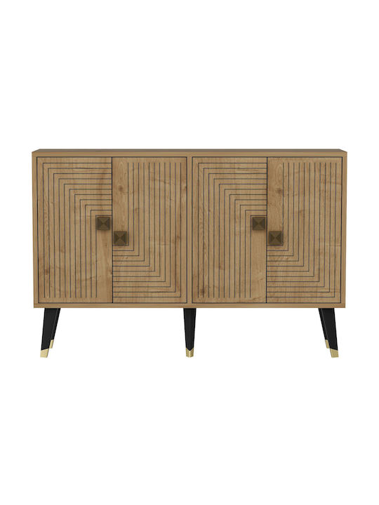 Sideboard Holz Zafíri 120x30x80cm
