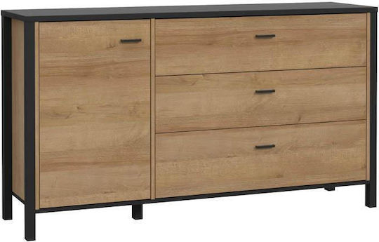Μπουφές από Μέταλλο με Συρτάρια Riviera Oak 152x40x85cm Μπουφές από Μέταλλο με Συρτάρια Riviera Oak 152x40x85cm