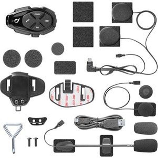 Interphone Sport HD Interfon Unic pentru Cască de Motocicletă cu Bluetooth