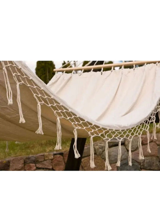 Royokamp Maiami Single Hammock Ecru 200x150cm