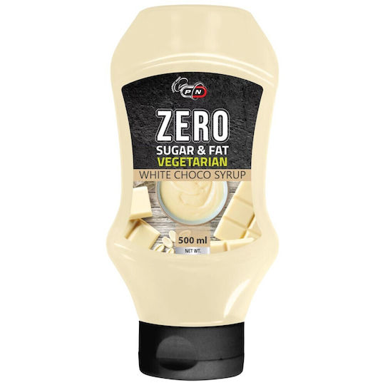 Pure Nutrition Сладкарска сироп Zero с вкус на бял шоколад Без захар 500мл
