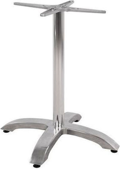 Pakketo Pakketo Aluminium Tischständer Für Tisch / Büro Aluminium 59x59x72cm