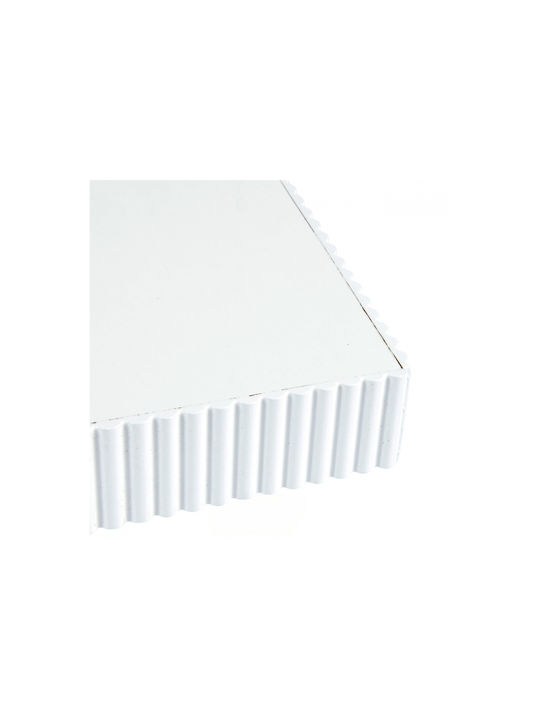Ράφι Τοίχου με LED Λευκό 59x11.5x9.5εκ.