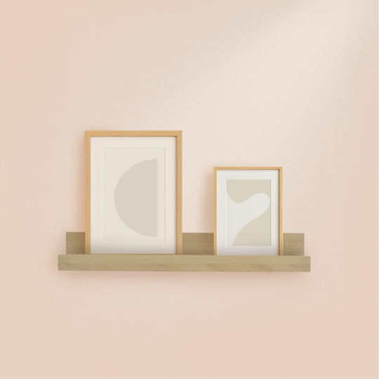 Wall Shelf with LED 80x6x7cm Wall Shelf with LED 80x6x7cm
