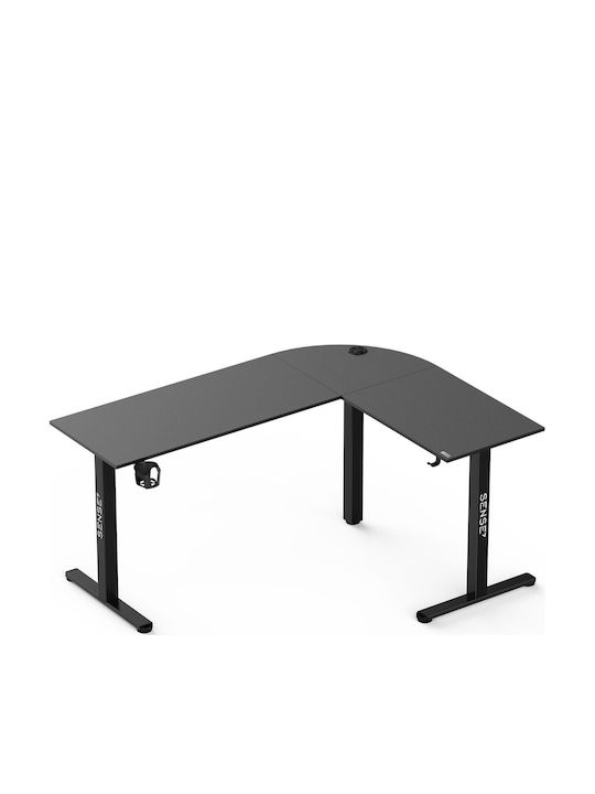 Spielbüro Holzschwarz 180x150x70cm