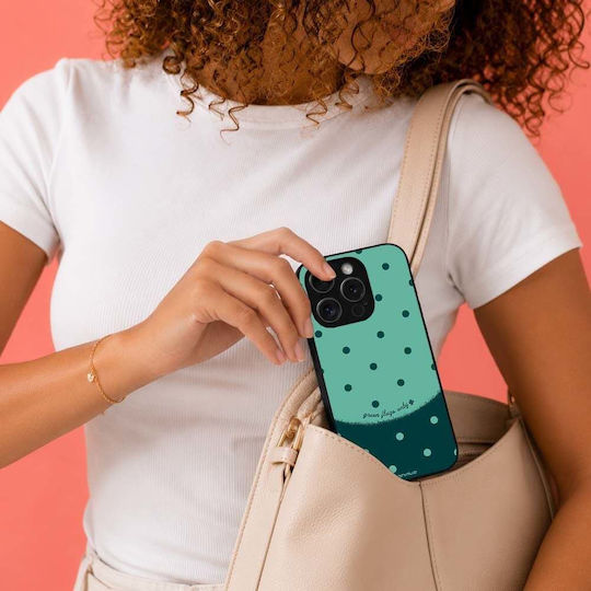 Калъф Sonique Delulu Polka Era Series Google Pixel 10 Pro XL 5G Зелен Флаг