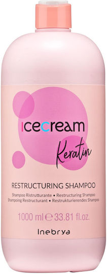 Inebrya Ice Cream Σαμπουάν Αναδόμησης/Θρέψης 1000ml