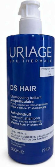 Uriage D S Hair Anti Σαμπουάν κατά της Πιτυρίδας για Λιπαρά Μαλλιά 500ml
