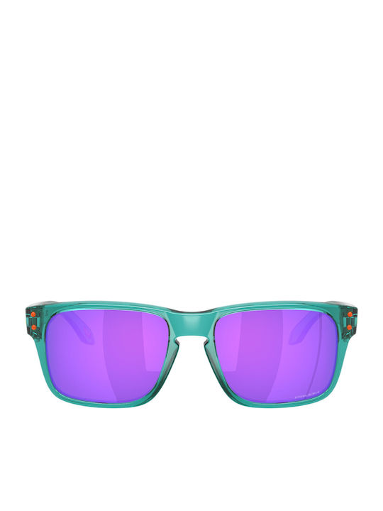 Oakley Sonnenbrillen Grau mit Horn umrandetem Rahmen