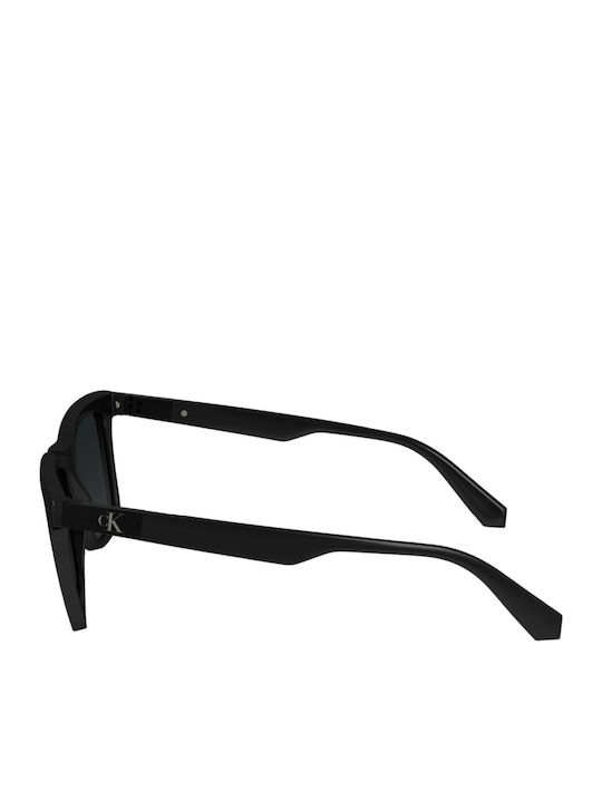 Calvin Klein Men's Sunglasses with Black Plastic Frame and Black Lens CKJ24601S 001