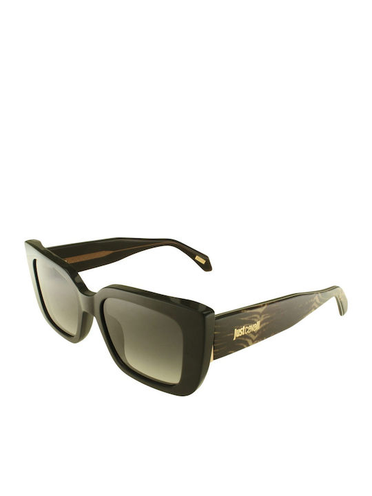 Just Cavalli Women Sunglasses with Black Frame and Gray Lens JC195V 700Y