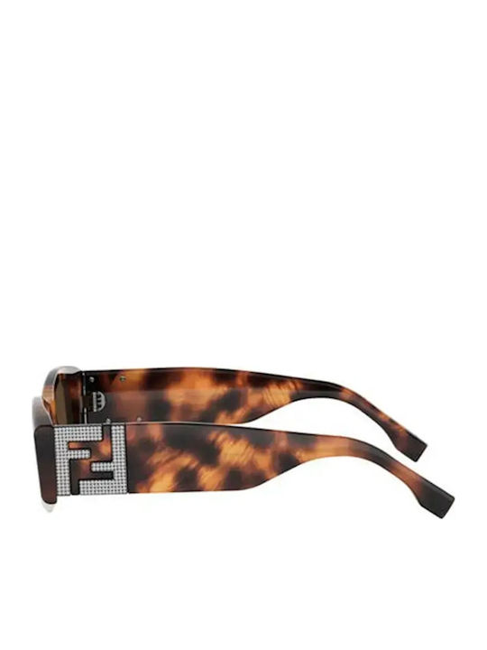Fendi Ochelari de Soare Pentru Femei Cu Ramă Din Acetat Tortoise Maro