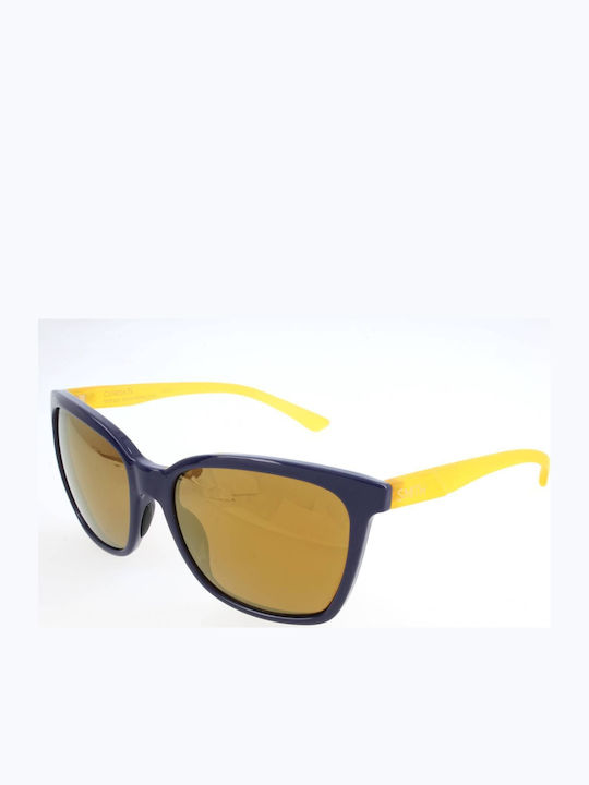 Smith Colette Sonnenbrillen mit DCD/QE Rahmen und Gelb Linse