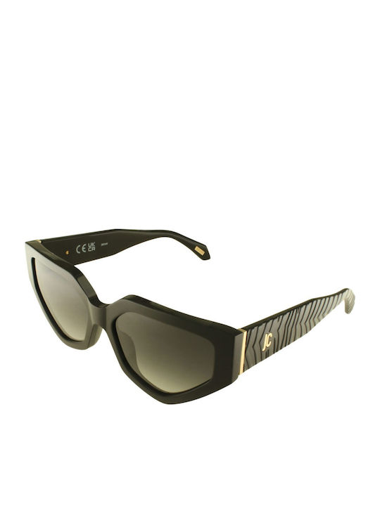 Just Cavalli Unisex Sunglasses with Black Frame and Black Gradient Lens JC196 0700