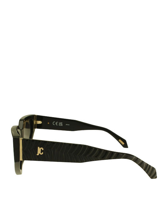 Just Cavalli Unisex Sunglasses with Black Frame and Black Gradient Lens JC196 0700