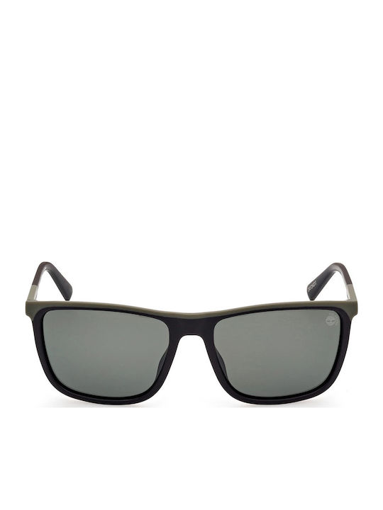 Timberland Unisex Sunglasses with Black Frame and Black Lens TB9302 02R