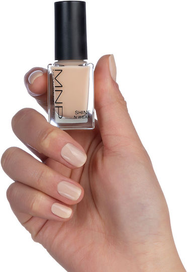 Mesauda Milano Shine N'wear Gloss Long Lasting Nail Polish 236 Milky Apricot 10ml