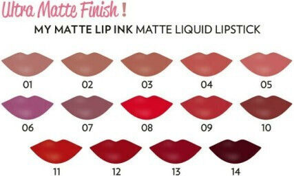 Golden Rose My Matte Lip Ink Liquid Lipstick Matte 11 5gr