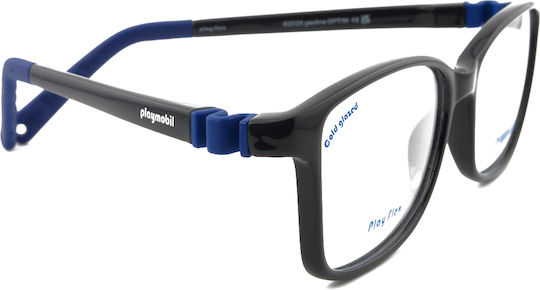 Playmobil Py23137 512 Kids Square Prescription Glasses Black-Blue