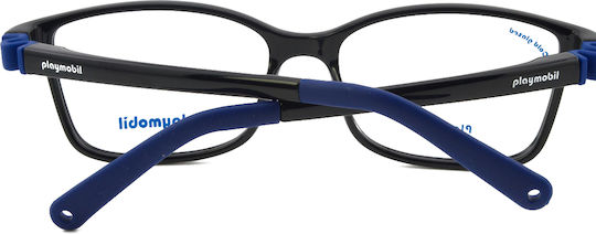 Playmobil Py23137 512 Kids Square Prescription Glasses Black-Blue