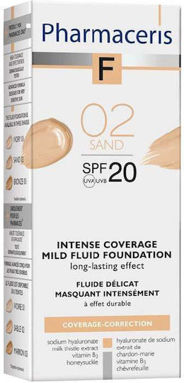 Dr Irena Eris Flüssiges Make-up/Foundation Sonnenschutzfaktor (SPF) 20 Sand 02 30ml