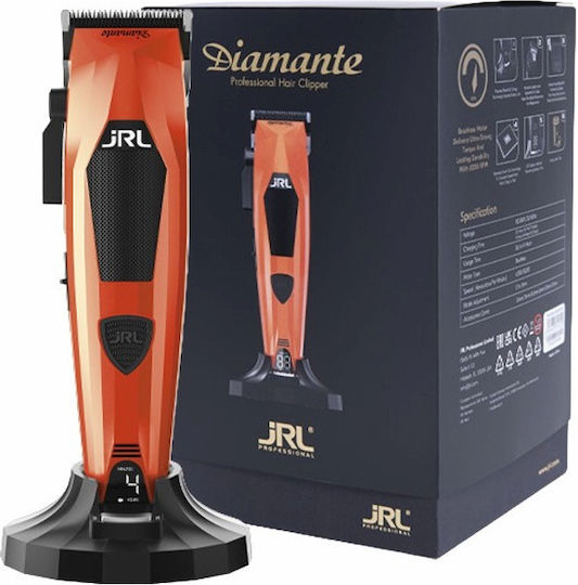 jRL Diamante Professional Rechargeable Hair Clipper Orange