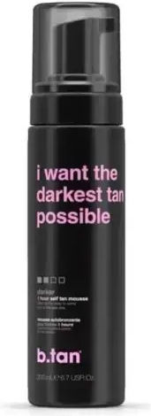 B.Tan I Want Darkest Автобронзант Мус Body 200мл