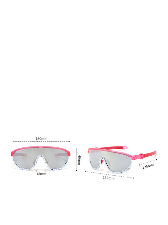 Techsuit Athletic Kids Sunglasses with Polarized Gray Lens