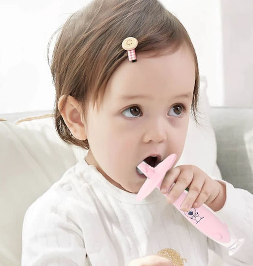 Babyono Baby Toothbrush For 1+ Years Gray