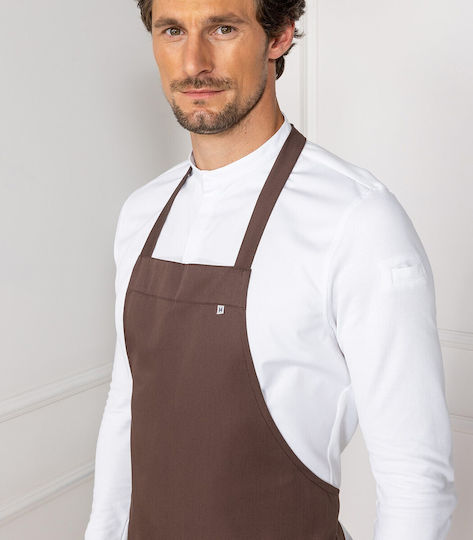 Le Nouveau Chef Ποδιά Σεφ Ολόσωμη Denver Καφέ