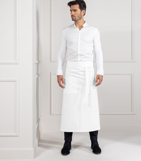 Le Nouveau Chef Ποδιά Σερβιτόρου Μέσης Nicolas Λευκή