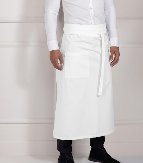 Le Nouveau Chef Ποδιά Σερβιτόρου Μέσης Nicolas Λευκή