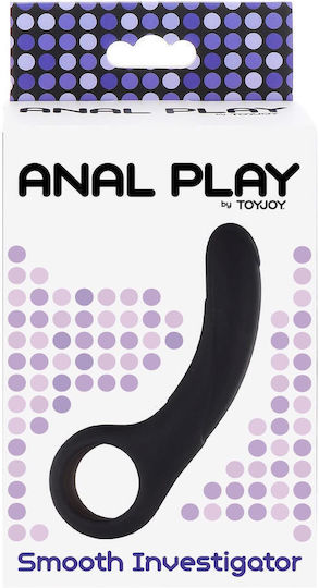 ToyJoy Smooth Investigator Anal Probe Πρωκτική Σφήνα Black 13.5cm