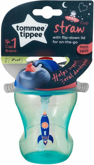Tommee Tippee Παιδικό Ποτηράκι από Πλαστικό Πράσινο 230ml για 7m+
