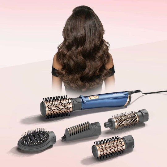 Babyliss Electric Brush with Air & Rotating Head for Hair Straightening and Curls 1000W