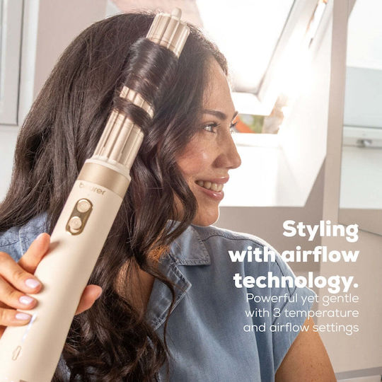 Beurer Airstyler 5-в-1 Керамична Електрическа Четка за Коса с Въздух за Изправяне на Коса и Къдрици 1500W