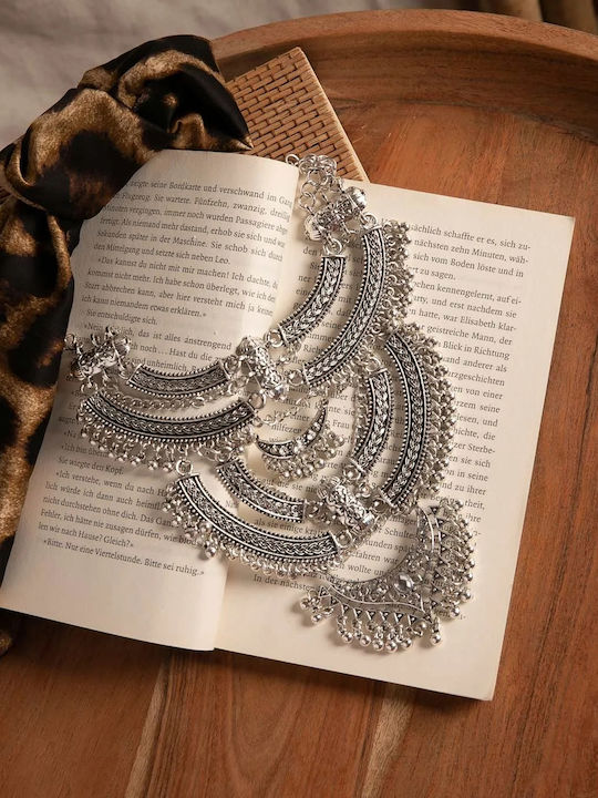 Boho Statement Κολιέ Μέγεθος One Size Γραφίτης